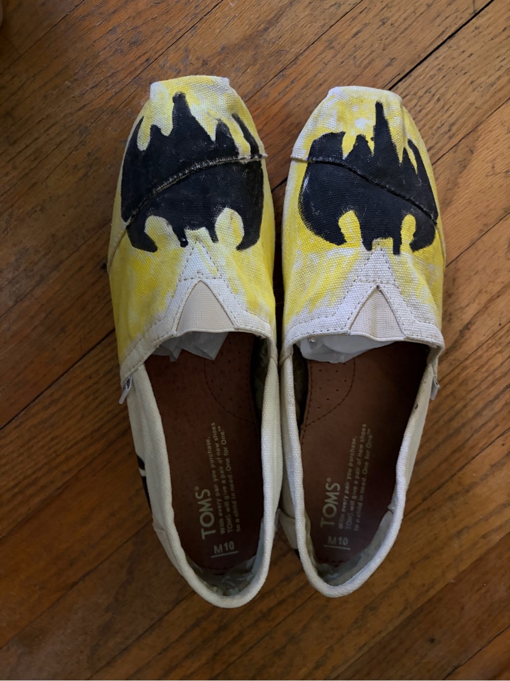 TOMS with custom paint job